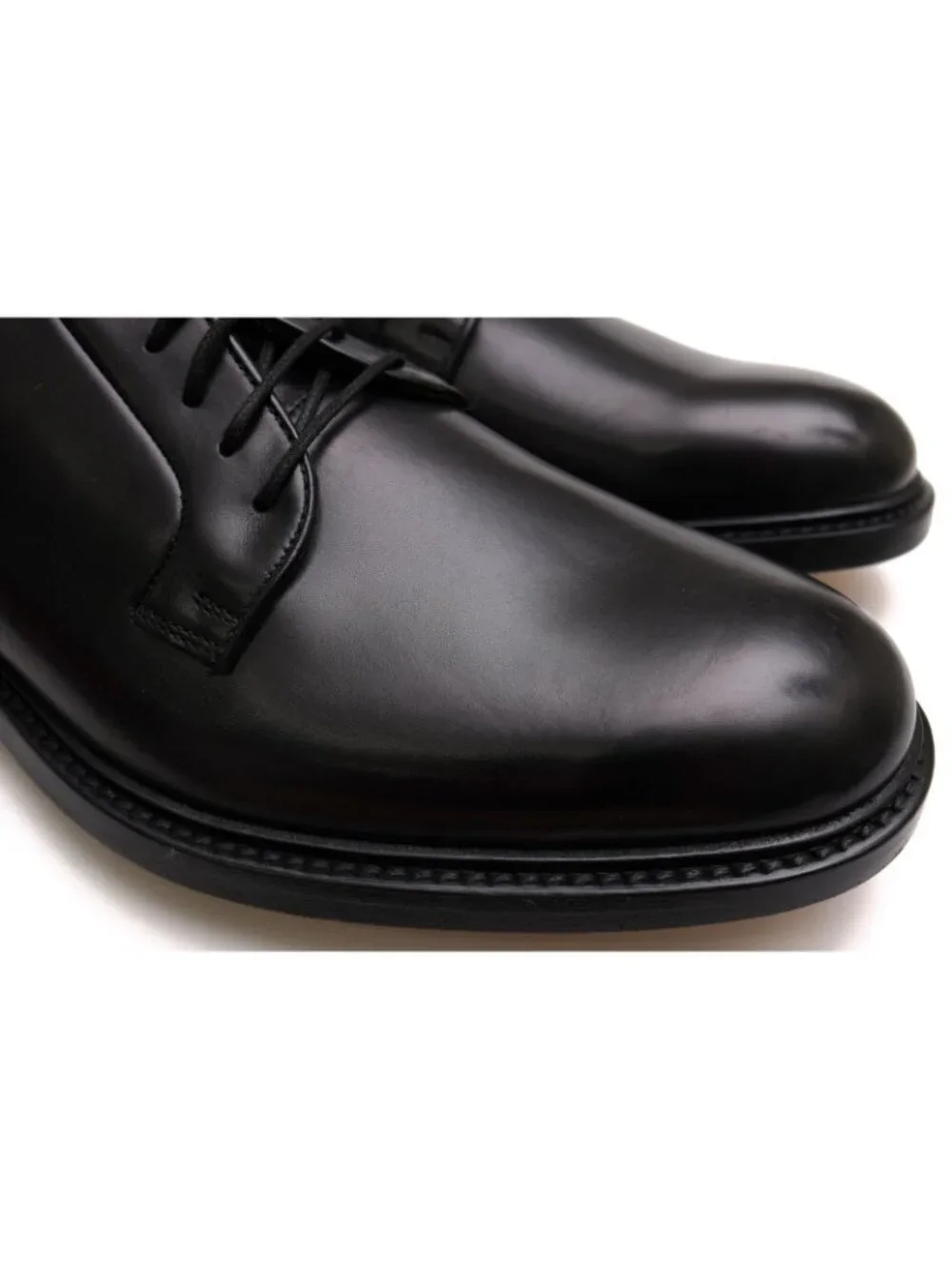 Gucci Shoes Business Leather Black Plain Toe Sole
